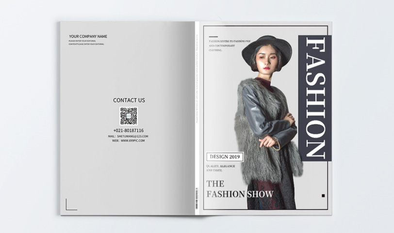 期刊设计-A4[规格210*297mm]